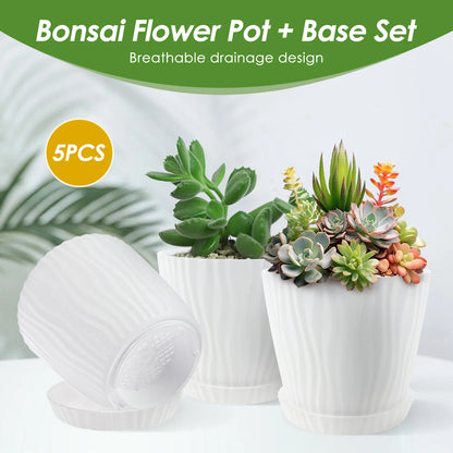 5Pcs Set Flower Pot