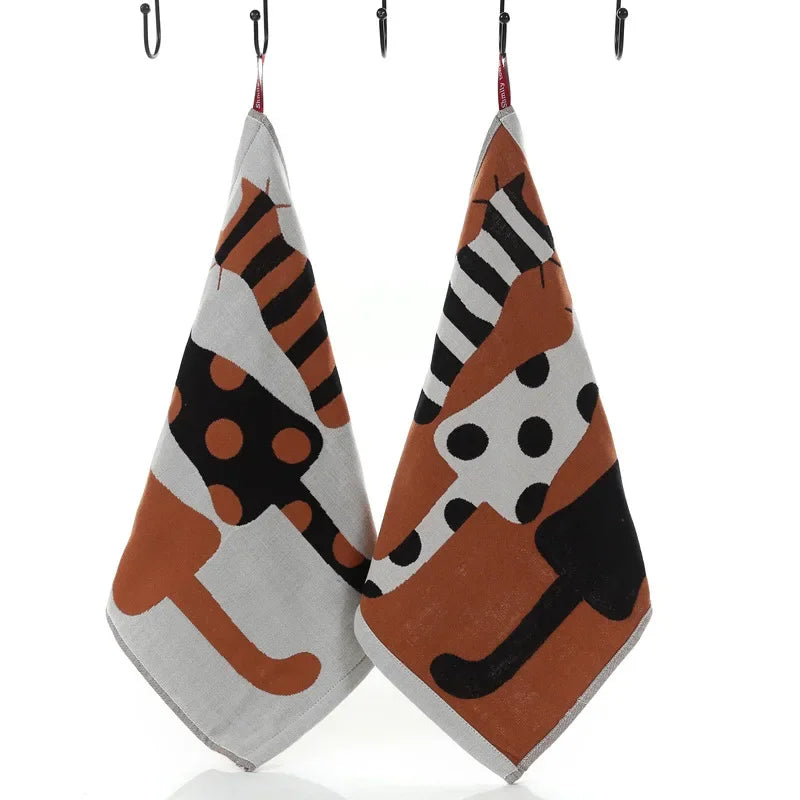 Small Cartoon Towels Perfect for Babies and Children
