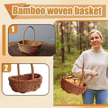 Practical Storage Basket With Sturdy Handle