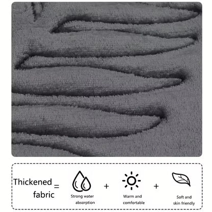 3pcs/set Bathroom Rugs