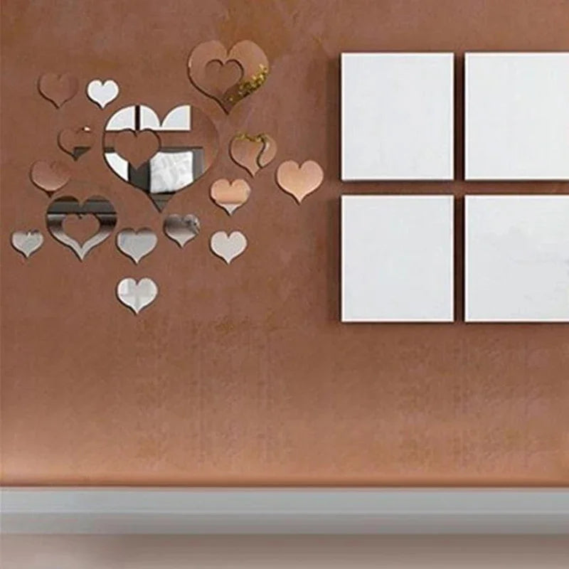 3D Mirror Wall Stickers