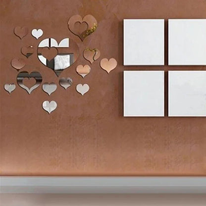 3D Mirror Wall Stickers