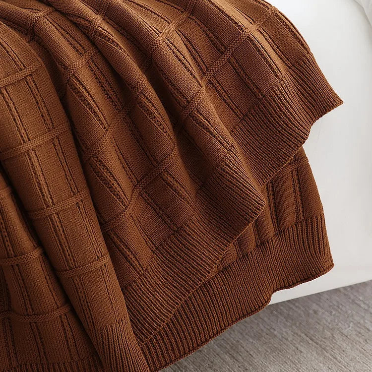 Knitted Wool Blanket