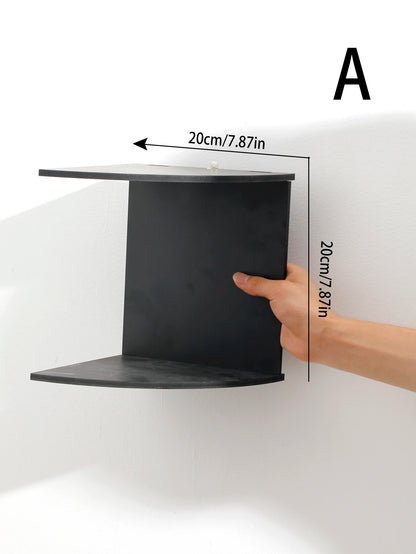 5-Tier Shelf Corner Floating Shelves