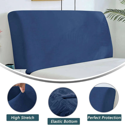 Velvet Bed Headboard Cover