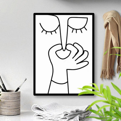 Humorous Toilet Wall Decor