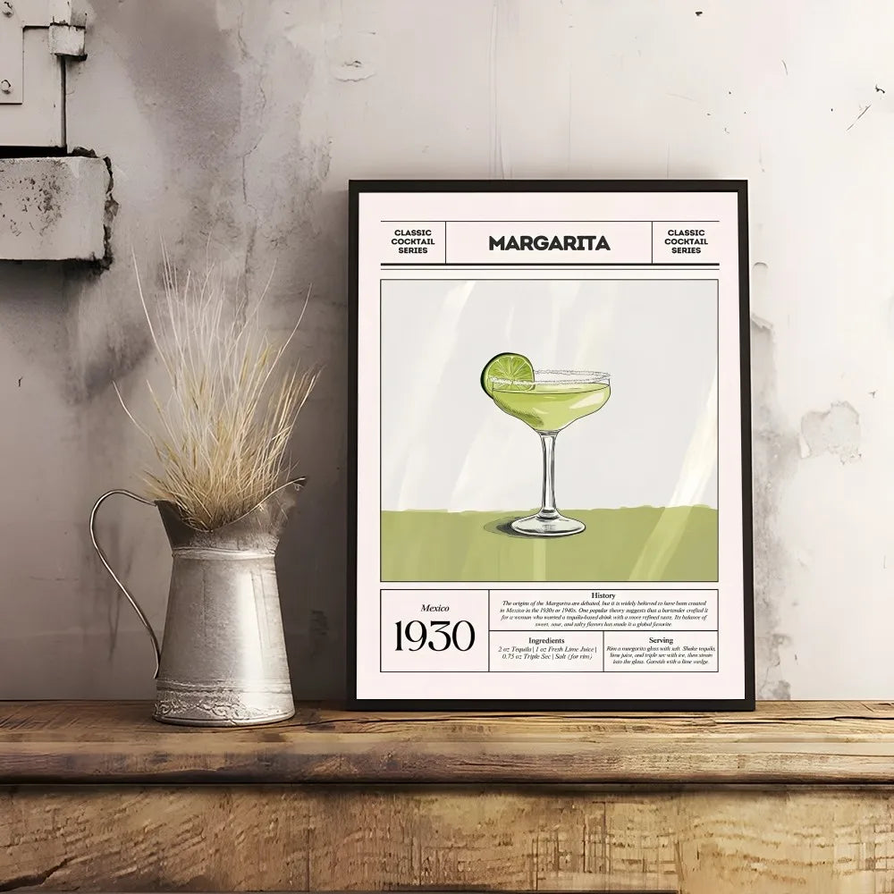 Cool Cocktail Wine Art