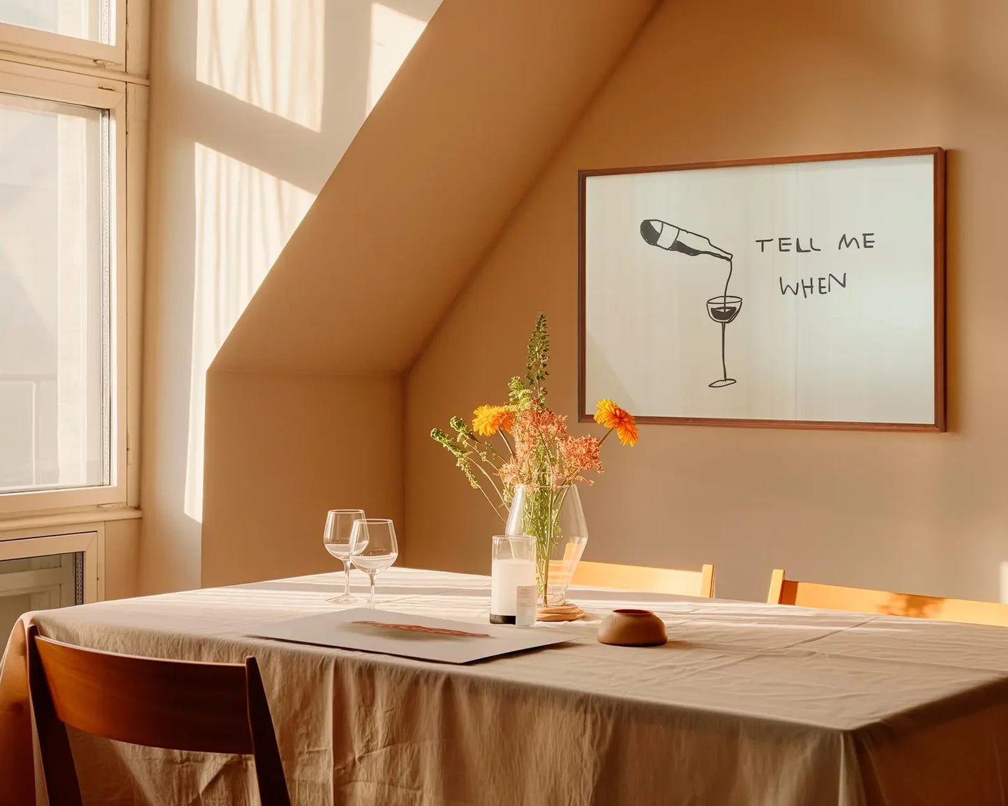 Funny Wine Quote Print