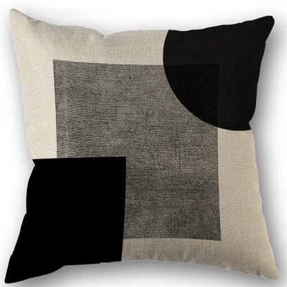 Modern Boho Abstract Geometric Pillow Cover