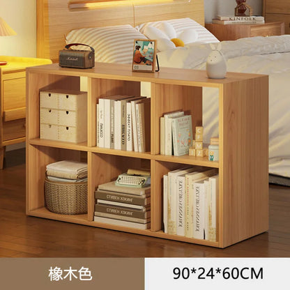 Bookcase, from one square up to eight