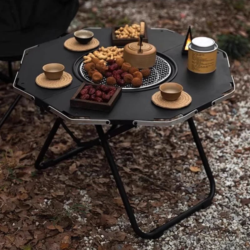 Ground Lounge Outdoor Table Design