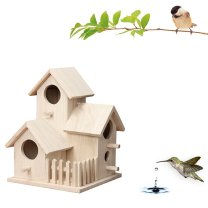 Wooden Bluebirds for Outdoor Use