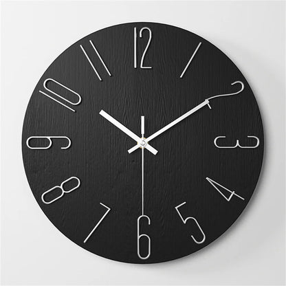 Wall Clock Battery Powered