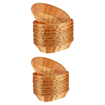 10 Pack Woven Baskets