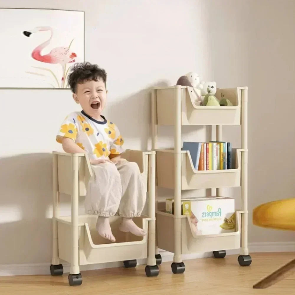 2/3/4/5 Tier Trolley Shelf
