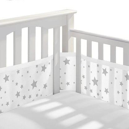 Breathable Infant Bedding Bumpers in Tiny Dream Collection