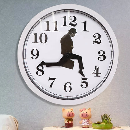 British Running Man Clock