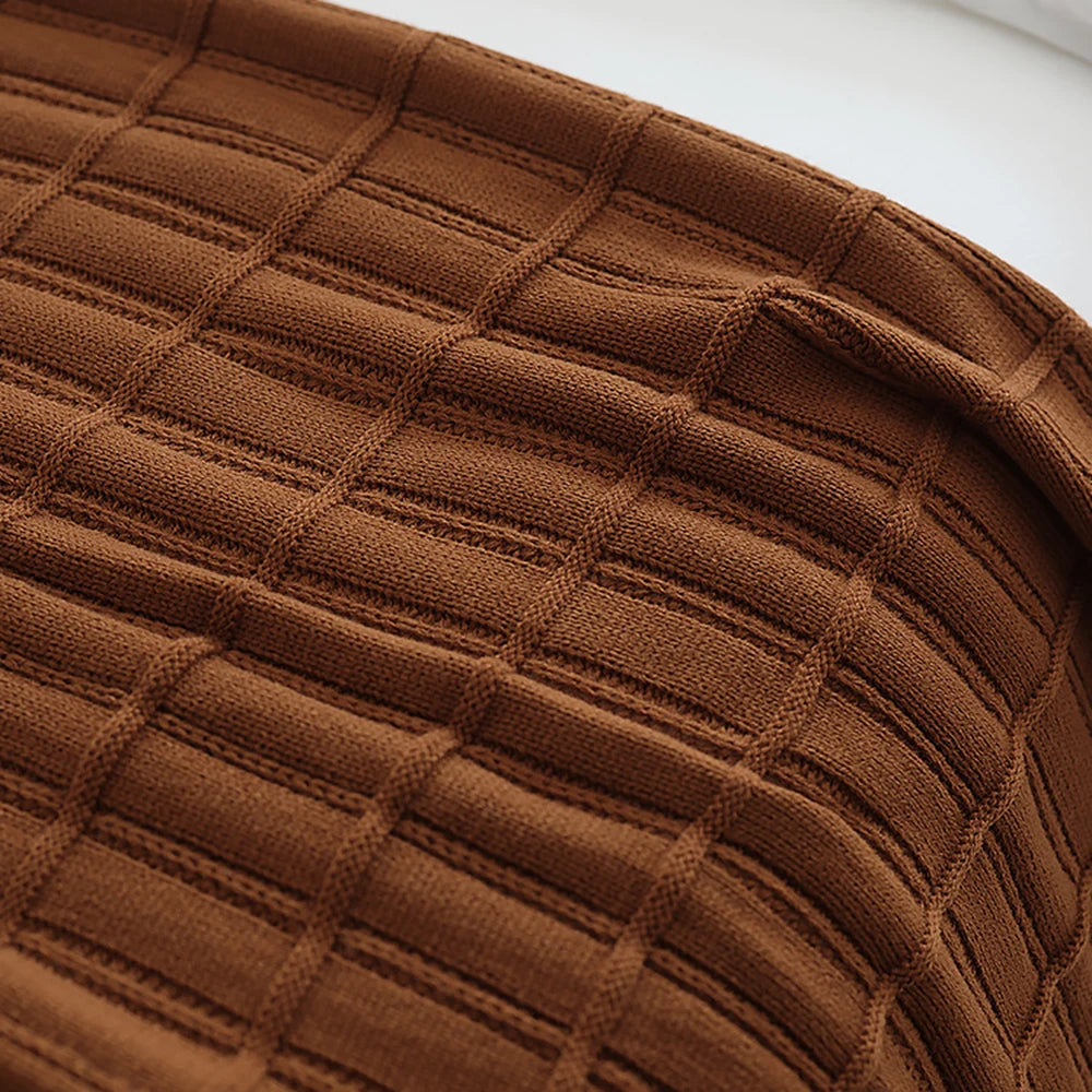 Knitted Wool Blanket
