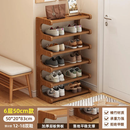 Wooden Shoe Storage Shelves