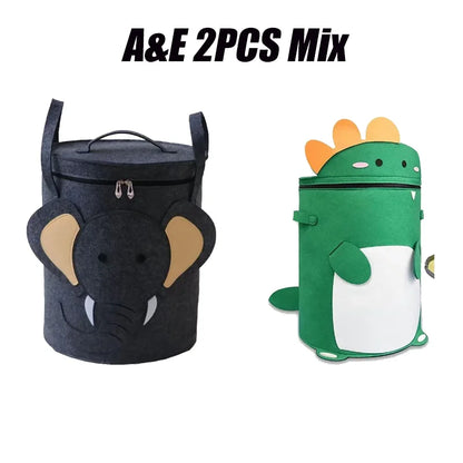 Cartoon Animal Storage Baskets