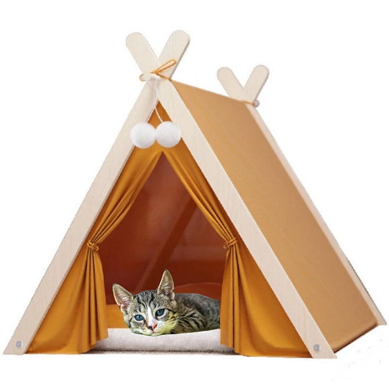 Pet Tent House Foldable and Portable for Small Pets