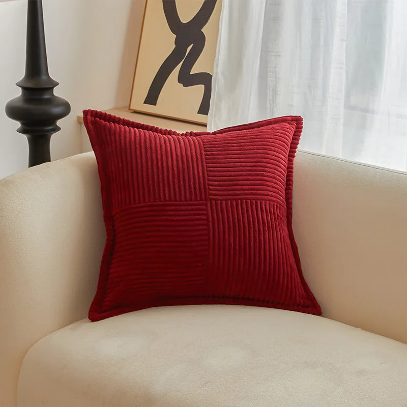 Boho Striped Pillow Covers