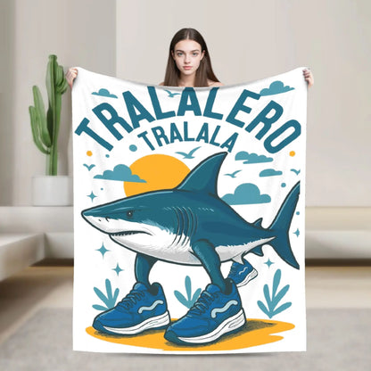 Italian Brainrot Meme Funny Blankets