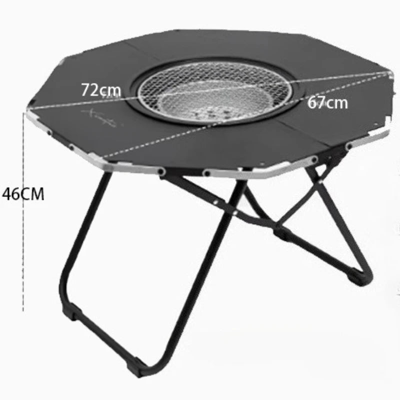 Ground Lounge Outdoor Table Design