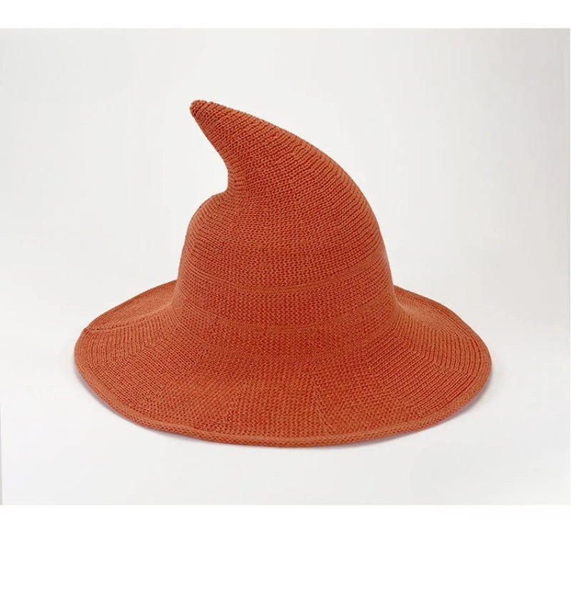Halloween Vintage Wool Knit Witch's Hat