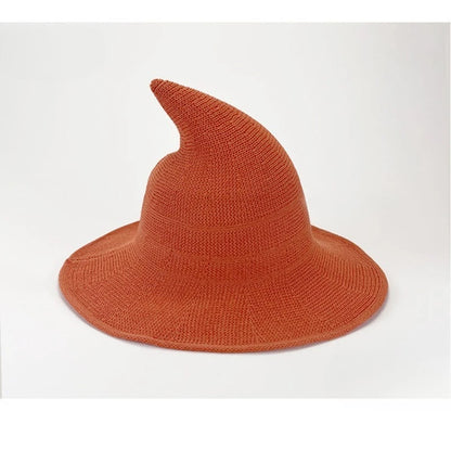 Halloween Vintage Wool Knit Witch's Hat