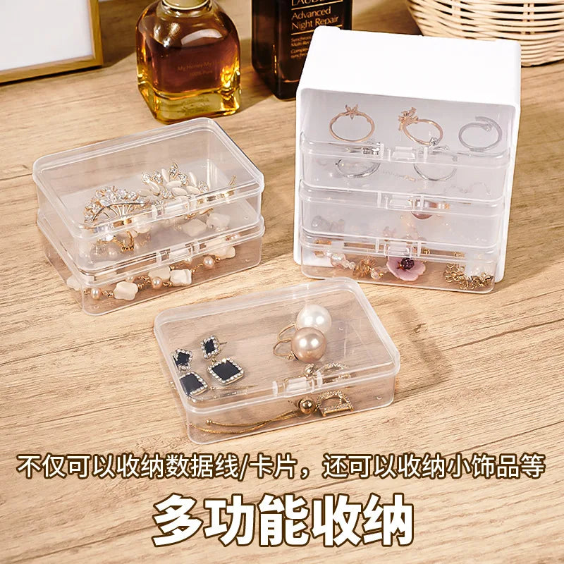 Data Container Box Data Cable Storage Box with 7 Small Compartment Boxes – thathomefeeling.com