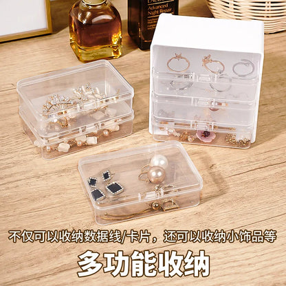 Data Cable Storage Box with 7 Small Compartment Boxes