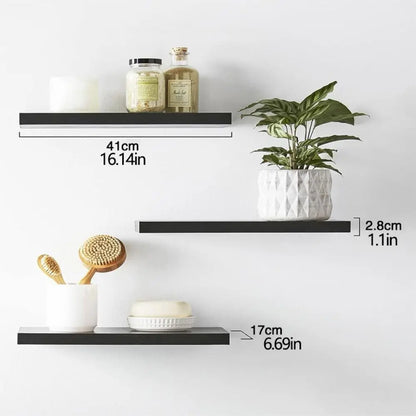 Wooden Hanging Storage Shelves