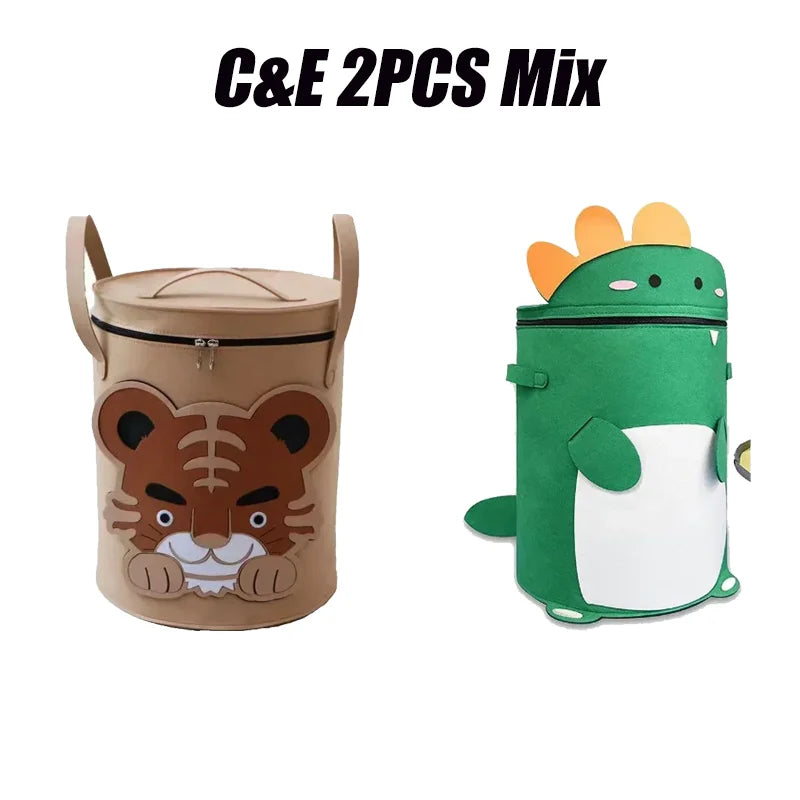 Cartoon Animal Storage Baskets