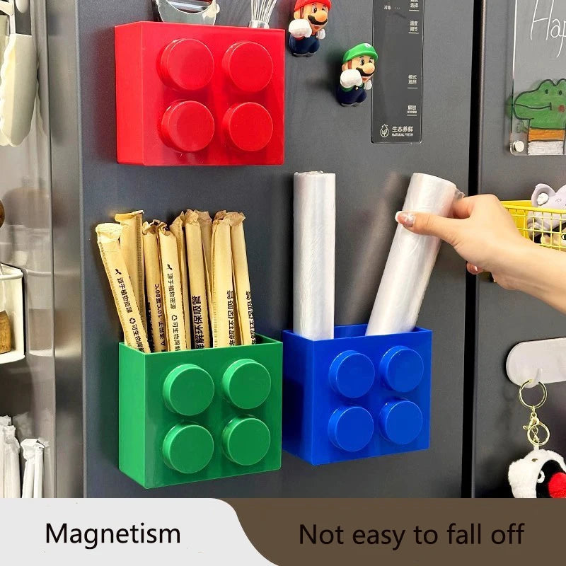 Magnetic Building Blocks Storage