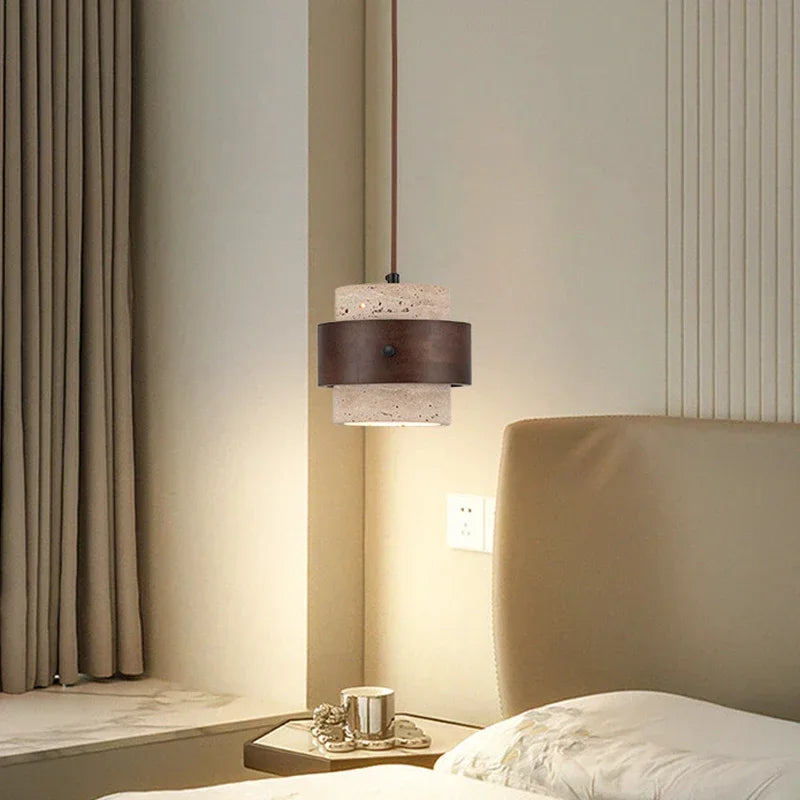 LED Stone Chandelier