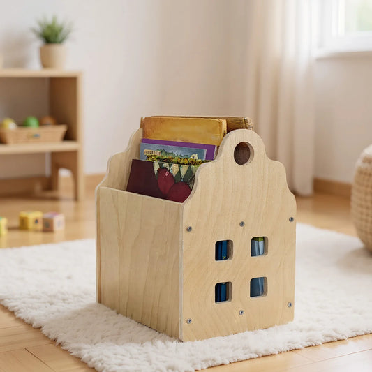 Toddler Portable Bookshelf Double-Sided for Tiny Dream Collection