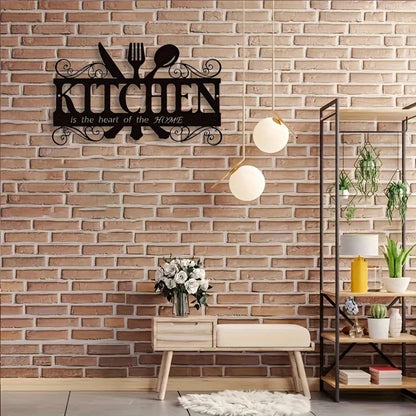 Art Deco Metal Kitchen Wall Art