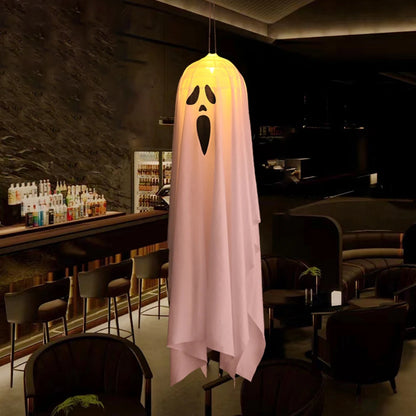 Hanging Glowing White Ghost LED