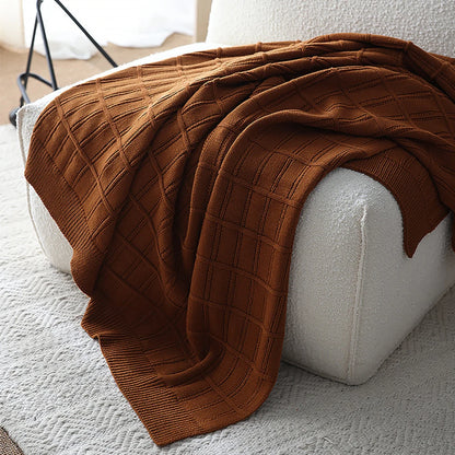 Knitted Wool Blanket