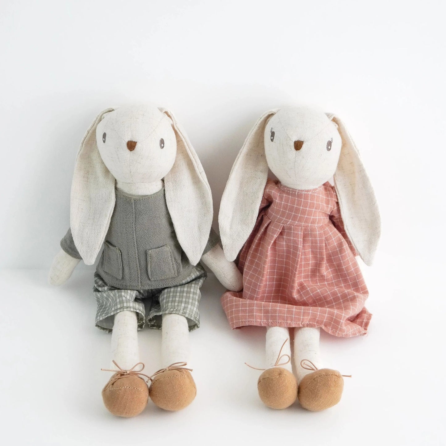 Children's Room Decor Rabbit Dolls in Tiny Dream Collection