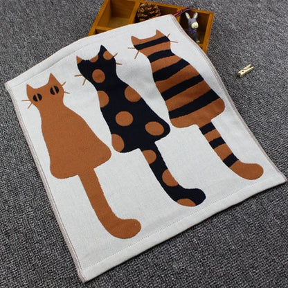 Small Cartoon Towels Perfect for Babies and Children