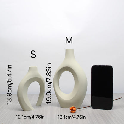 A Set of Bohemian Style Art Vases,