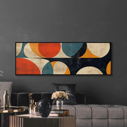 Mid Century Modern Wall Art Canvas