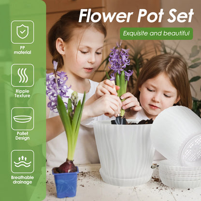 5Pcs Set Flower Pot