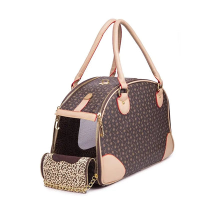Luxury Pet Transportation Tote Bags For Small Dogs
