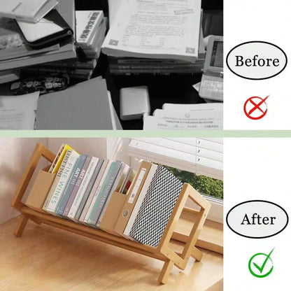 Desktop Bookshelf Decor