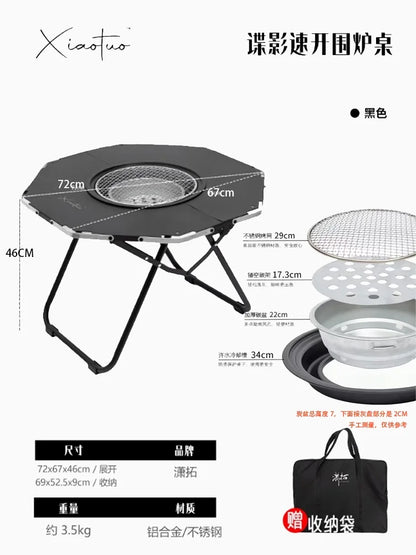 Ground Lounge Outdoor Table Design