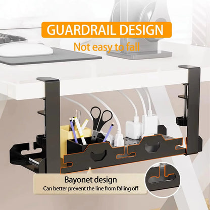 Under Table Storage Rack