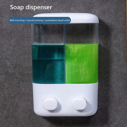 500ML Wall Mounted Shampoo Soap Dispenser